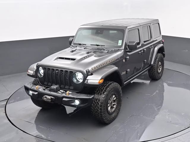 2021 Granite Crystal Metallic Clearcoat Jeep Wrangler Unlimited Rubicon 392 4X4 SUV
