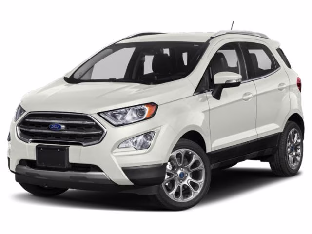 2019 Diamond White Ford EcoSport Titanium 4X4 SUV