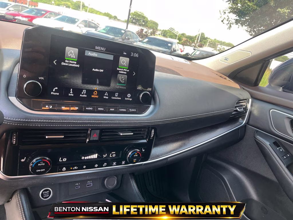 2023 Super Black Nissan Rogue Platinum AWD SUV