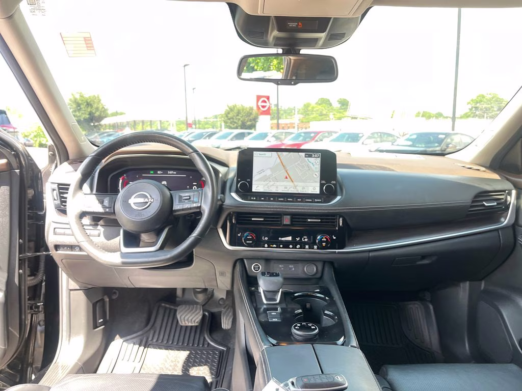 2023 Super Black Nissan Rogue Platinum AWD SUV