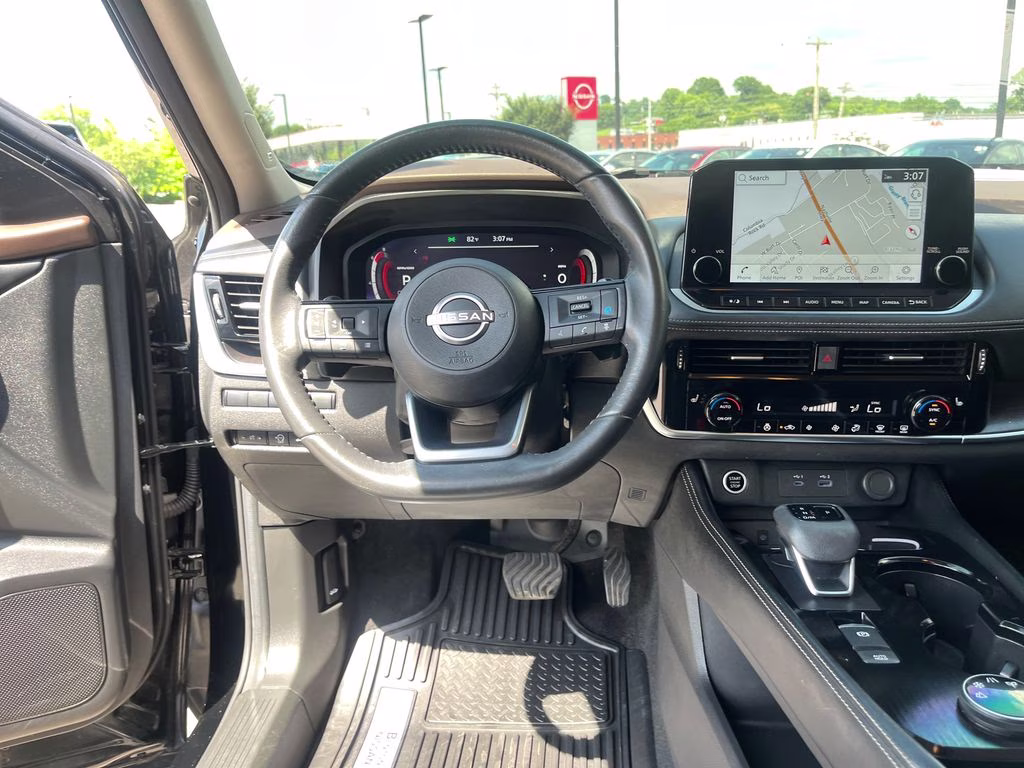 2023 Super Black Nissan Rogue Platinum AWD SUV