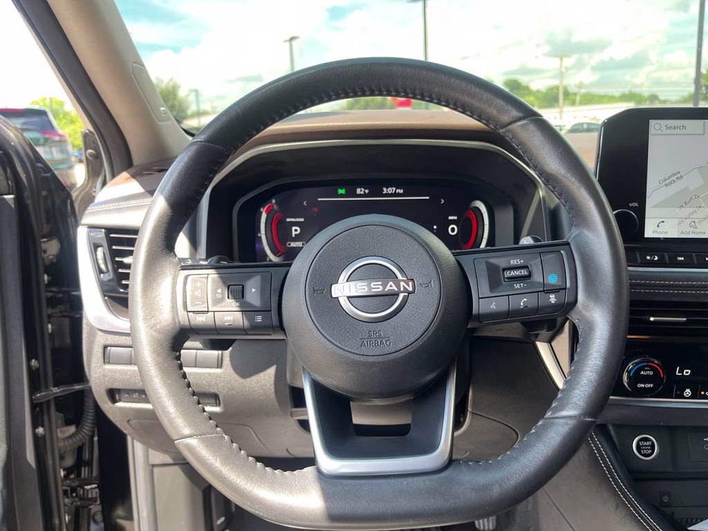 2023 Super Black Nissan Rogue Platinum AWD SUV