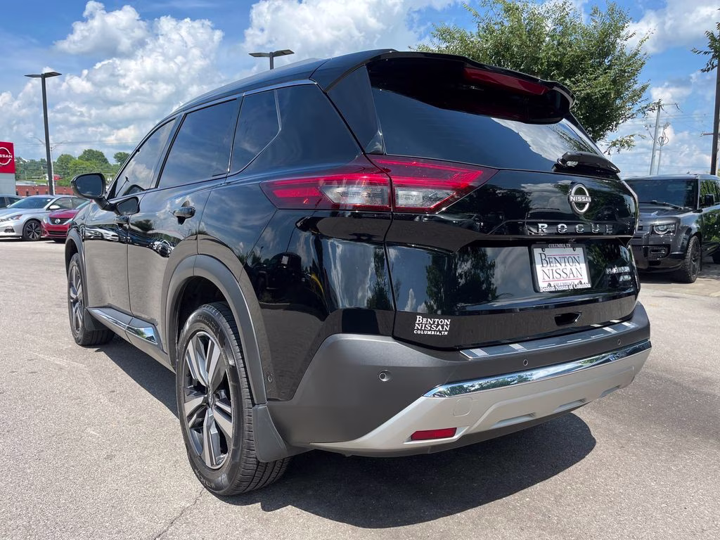 2023 Super Black Nissan Rogue Platinum AWD SUV