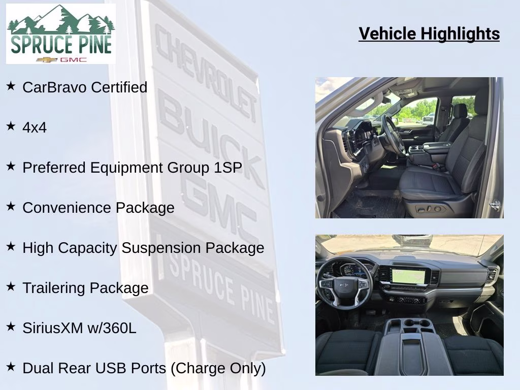 2024 Sterling Gray Metallic Chevrolet Silverado 1500 RST 4X4 Truck
