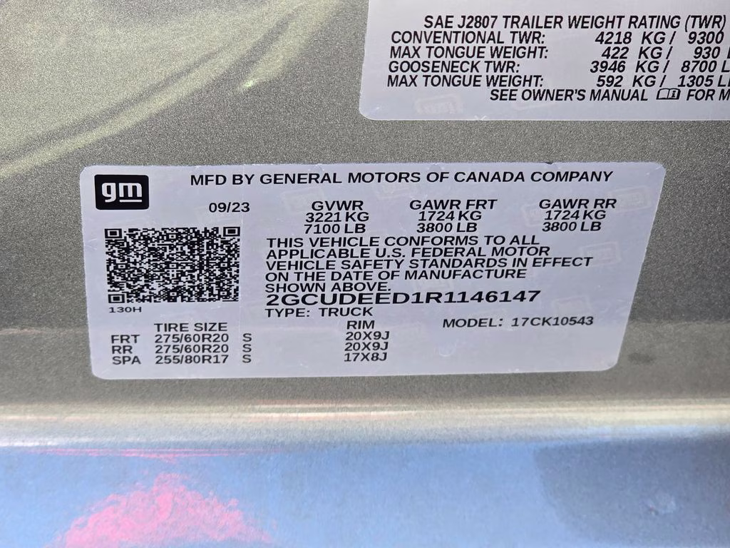 2024 Sterling Gray Metallic Chevrolet Silverado 1500 RST 4X4 Truck