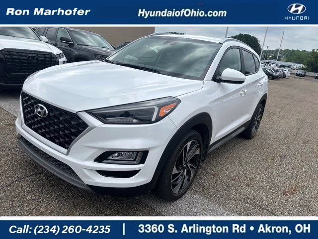 2020 White Hyundai Tucson Sport FWD SUV