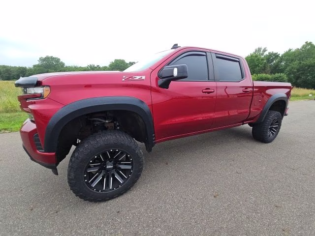 2021 Cherry Red Tintcoat Chevrolet Silverado 1500 RST 4X4 Truck