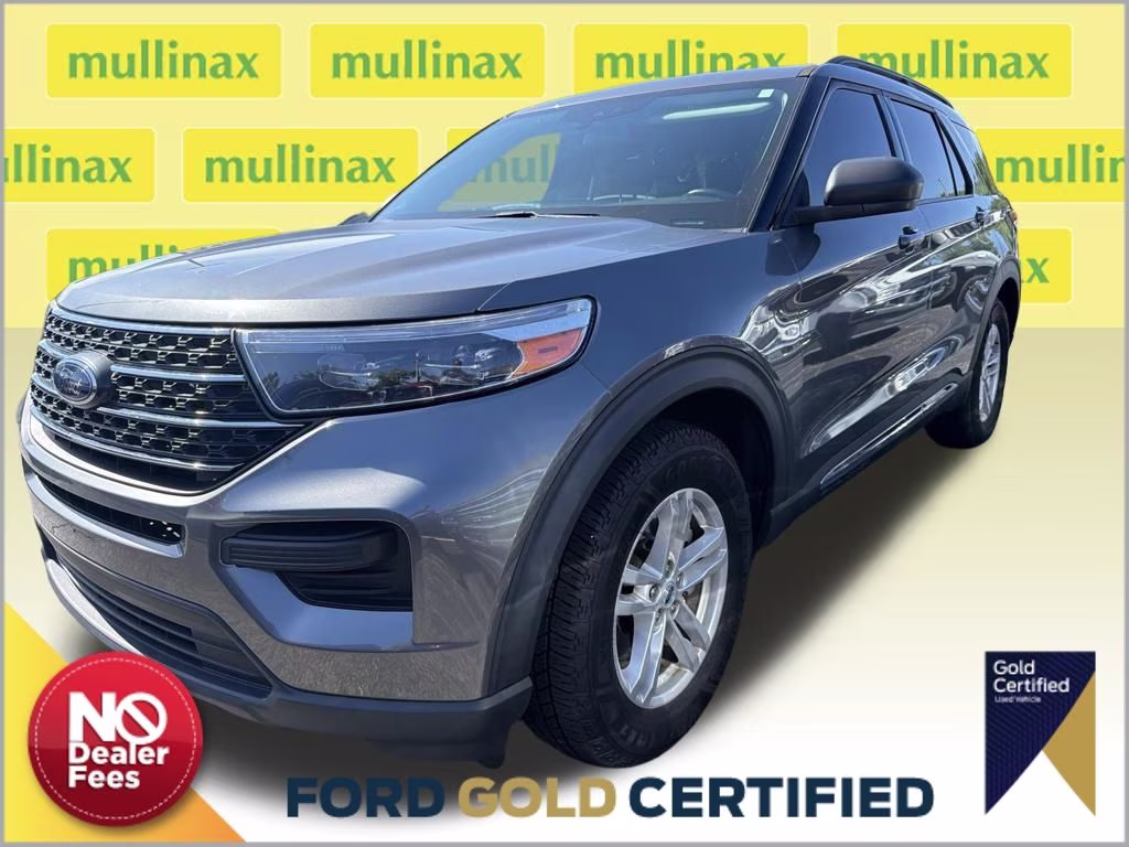 2022 Carbonized Gray Metallic Ford Explorer XLT RWD SUV