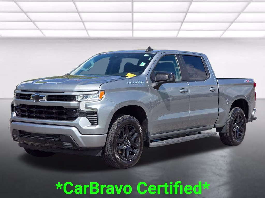 2024 Sterling Gray Metallic Chevrolet Silverado 1500 RST 4X4 Truck