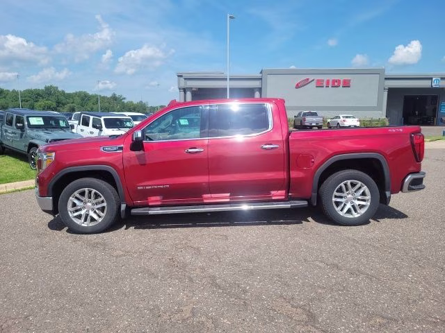 2019 Red Quartz Tintcoat GMC Sierra 1500 SLT 4X4 Truck