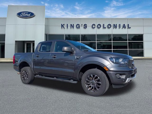 2019 Magnetic Metallic Ford Ranger Crew Cab XLT Sport Pkg w/SYNC, Touch Scr RWD Truck