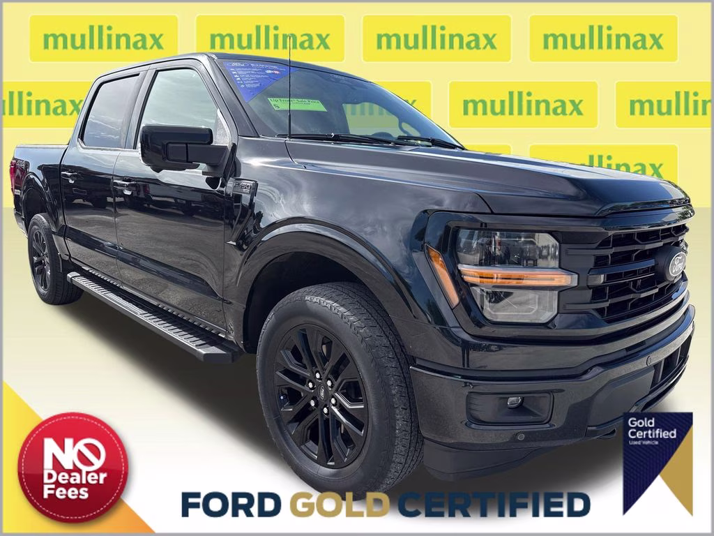 2024 Agate Black Metallic Ford F-150 XLT 4X4 Truck