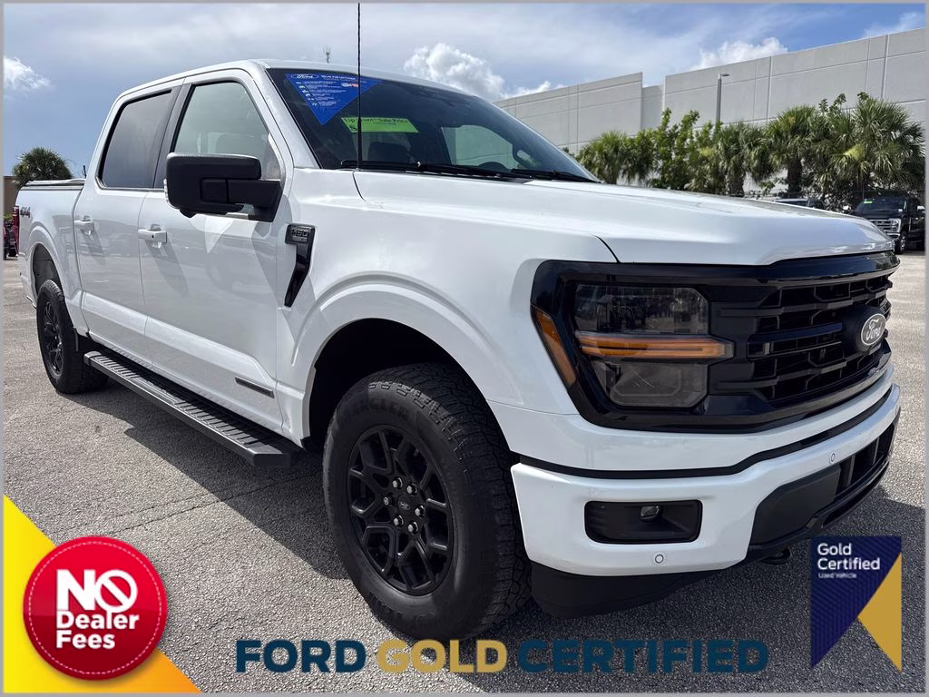 2024 Oxford White Ford F-150 XLT 4X4 Truck