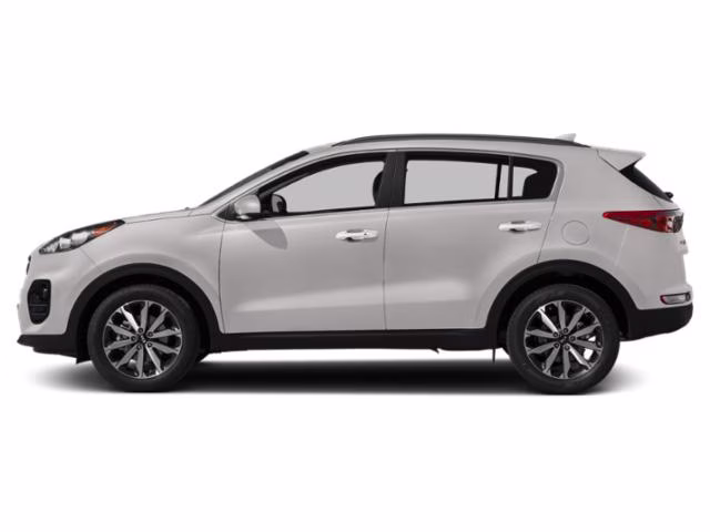 2018 Sparkling Silver Kia Sportage EX AWD SUV