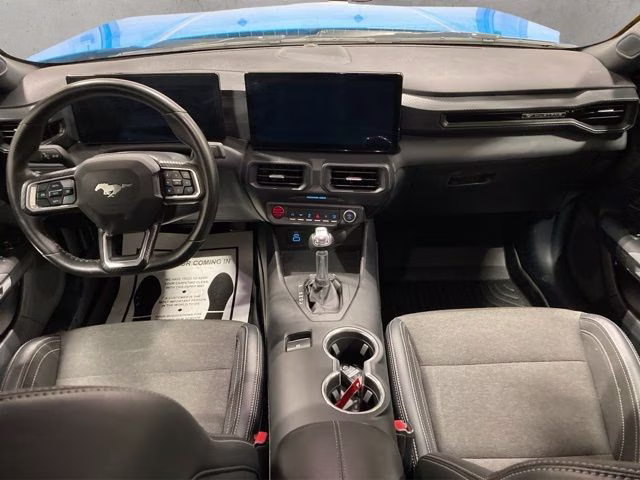 2024 Grabber Blue Metallic Ford Mustang EcoBoost RWD Coupe