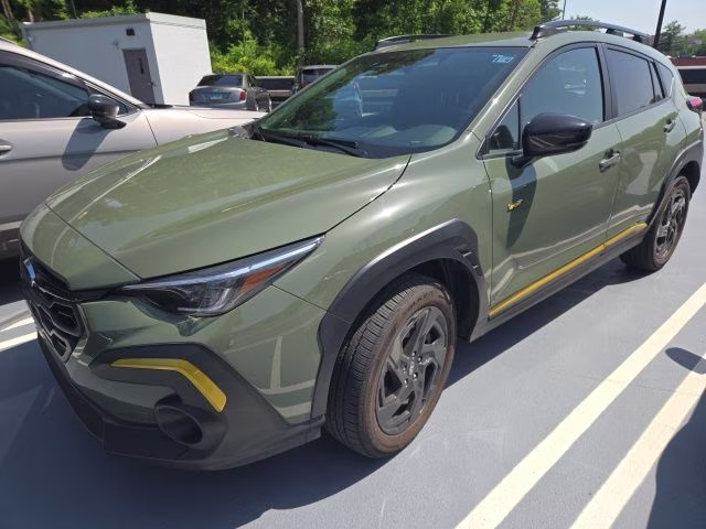 2024 Alpine Green Subaru Crosstrek Sport AWD SUV