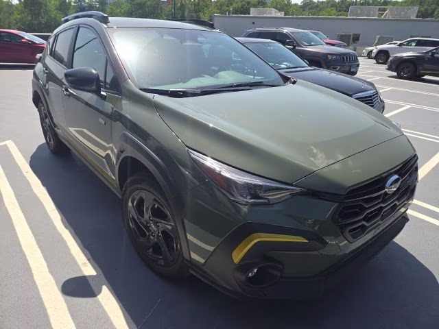 2024 Alpine Green Subaru Crosstrek Sport AWD SUV