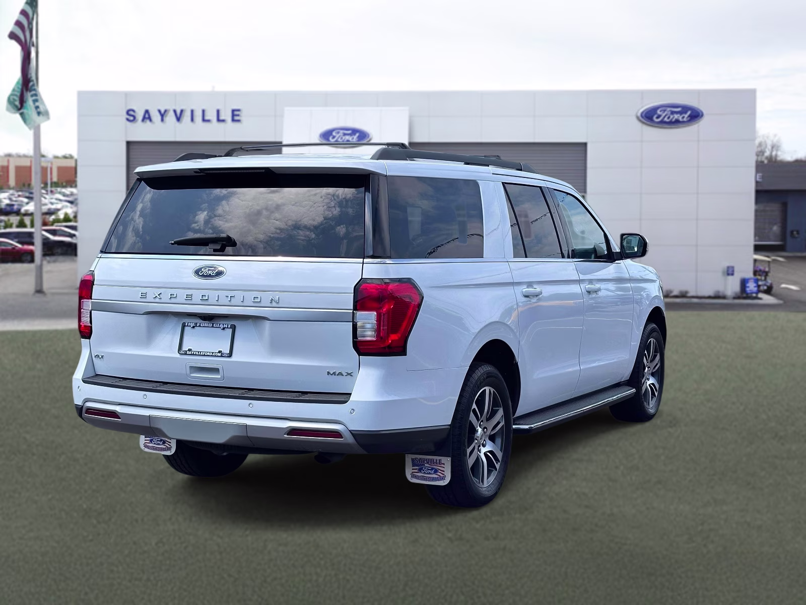 2022 Oxford White Ford Expedition Max XLT 4x4 4X4 SUV