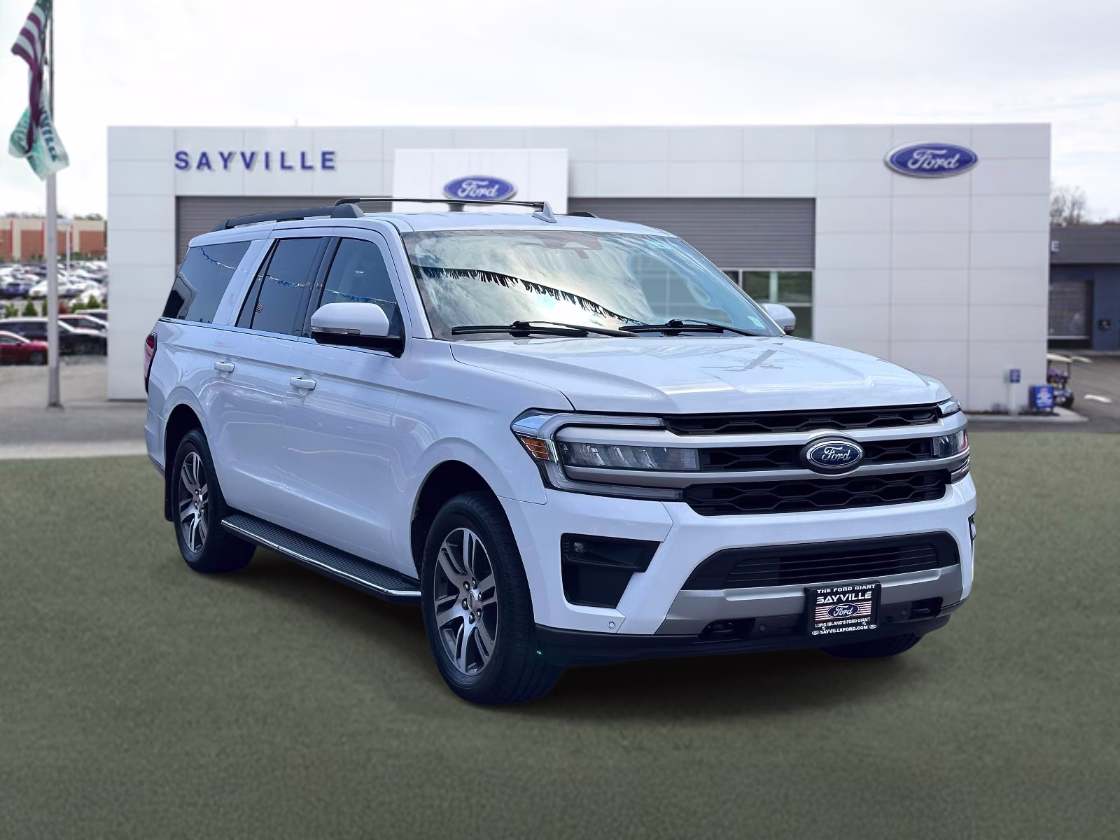 2022 Oxford White Ford Expedition Max XLT 4x4 4X4 SUV