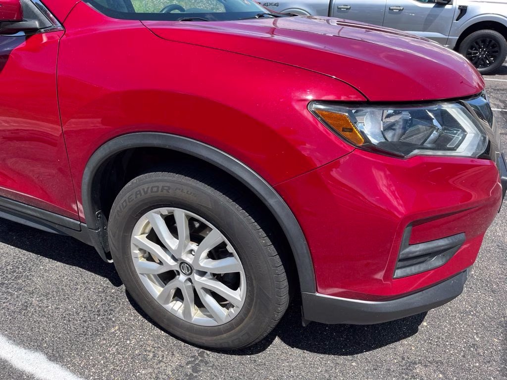 2017 Palatial Ruby Nissan Rogue SV AWD SUV