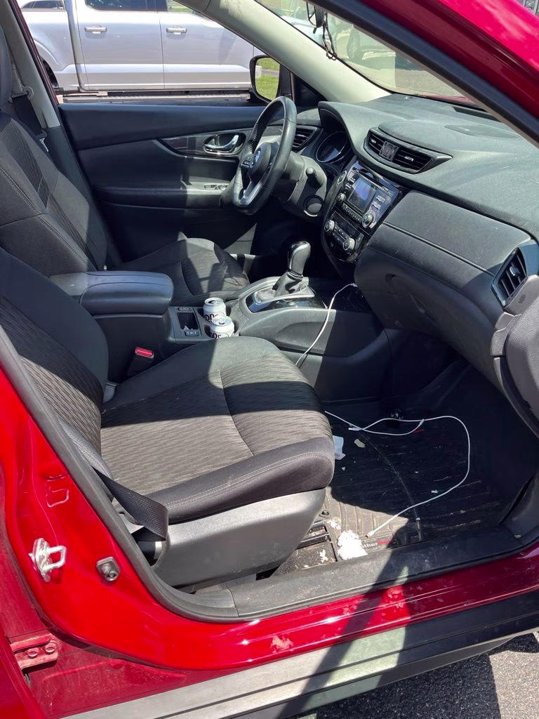 2017 Palatial Ruby Nissan Rogue SV AWD SUV