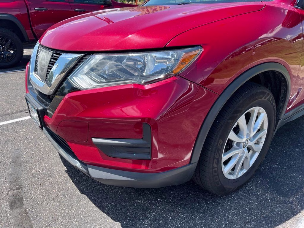 2017 Palatial Ruby Nissan Rogue SV AWD SUV
