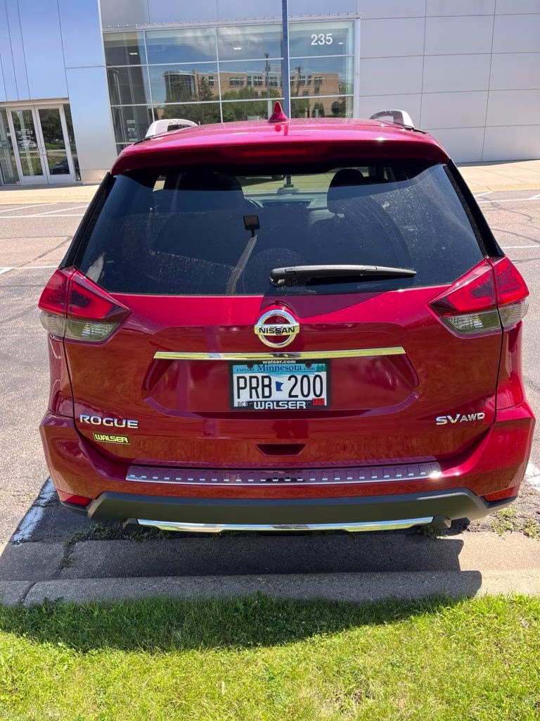 2017 Palatial Ruby Nissan Rogue SV AWD SUV