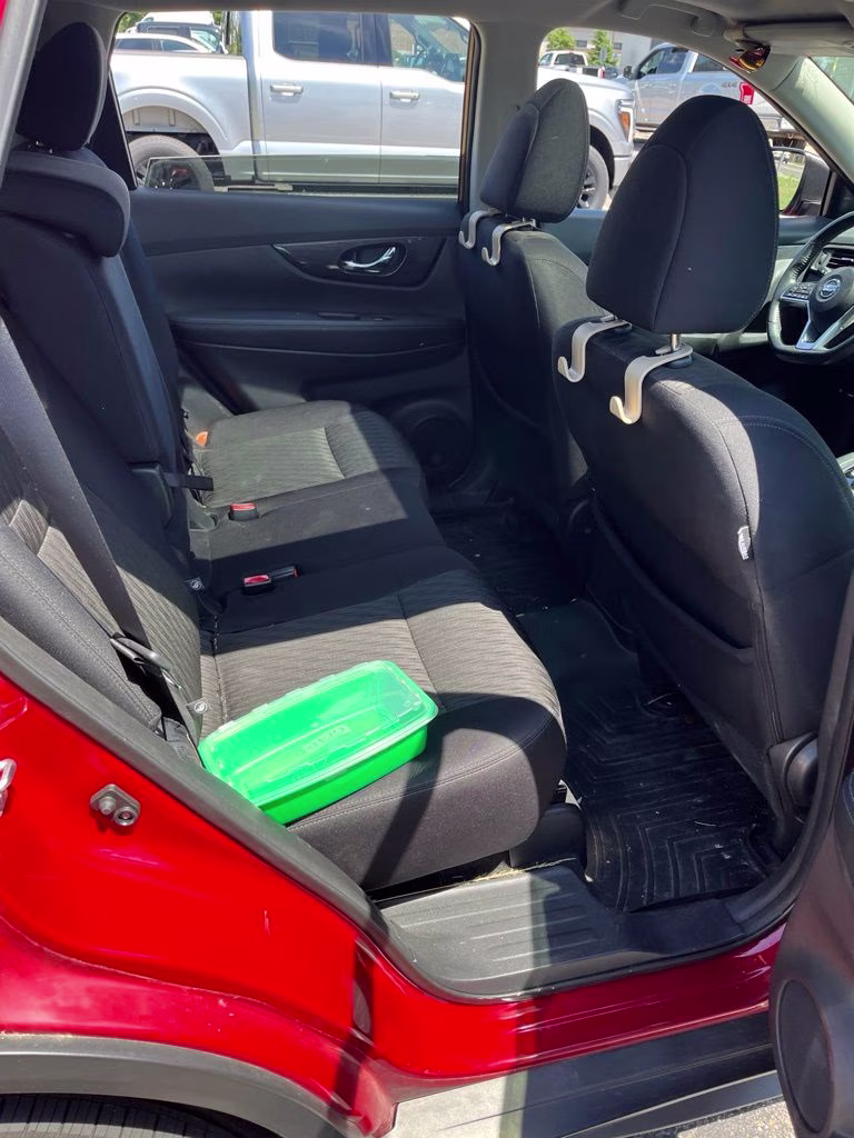 2017 Palatial Ruby Nissan Rogue SV AWD SUV