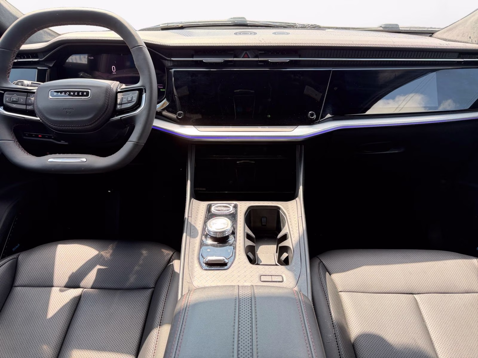 2024 Fathom Blue Pearlcoat Jeep Wagoneer S Launch Edition 4X4 SUV