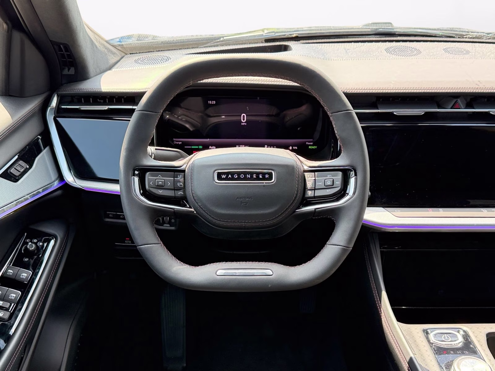 2024 Fathom Blue Pearlcoat Jeep Wagoneer S Launch Edition 4X4 SUV