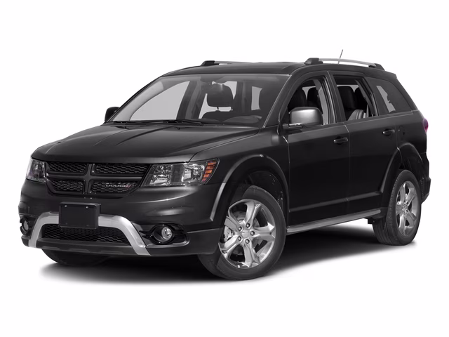 2017 Pitch Black Clearcoat Dodge Journey Crossroad AWD SUV