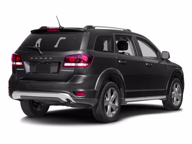 2017 Pitch Black Clearcoat Dodge Journey Crossroad AWD SUV