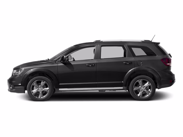 2017 Pitch Black Clearcoat Dodge Journey Crossroad AWD SUV