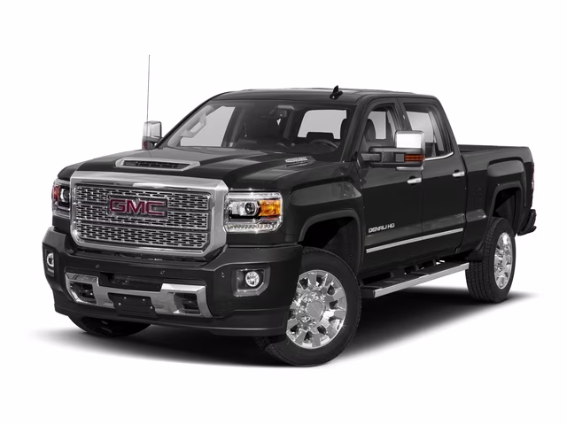 2018 Dark Slate Metallic GMC Sierra 2500HD Denali 4X4 Truck