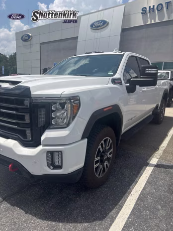 2022 Summit White GMC Sierra 2500HD AT4 4X4 Truck