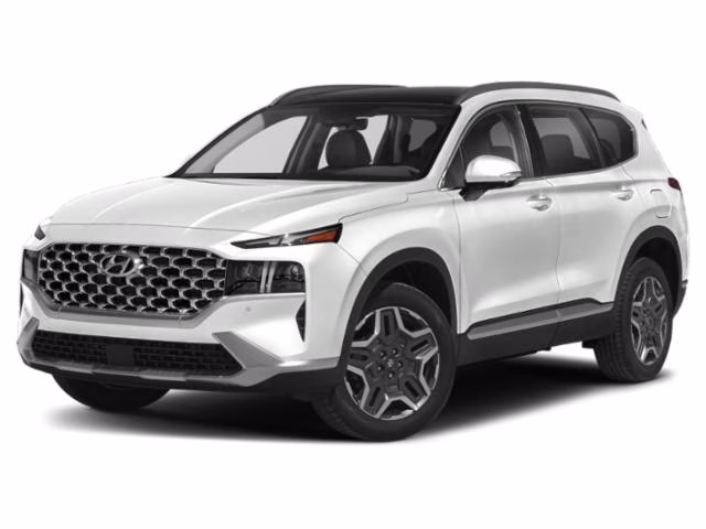 2023 Serenity White Pearl Hyundai Santa Fe Hybrid Limited AWD SUV
