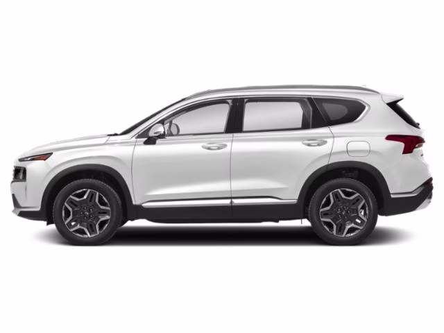 2023 Serenity White Pearl Hyundai Santa Fe Hybrid Limited AWD SUV