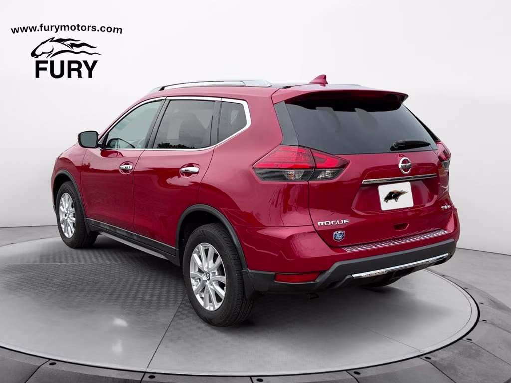 2017 Palatial Ruby Nissan Rogue SV AWD SUV