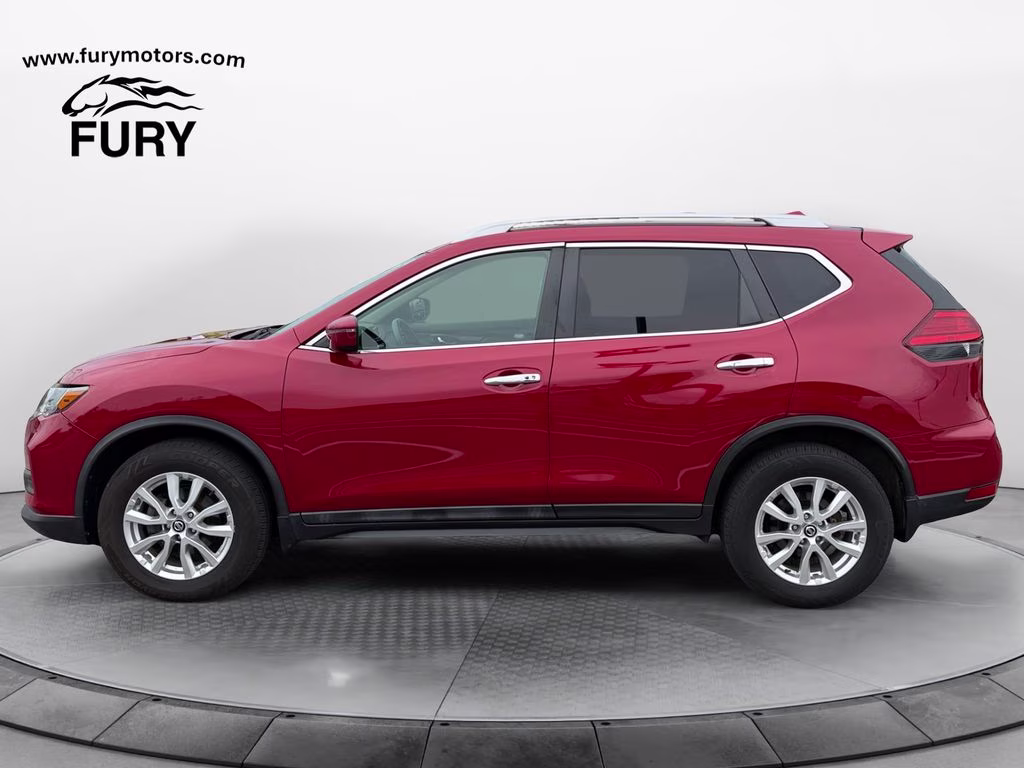 2017 Palatial Ruby Nissan Rogue SV AWD SUV