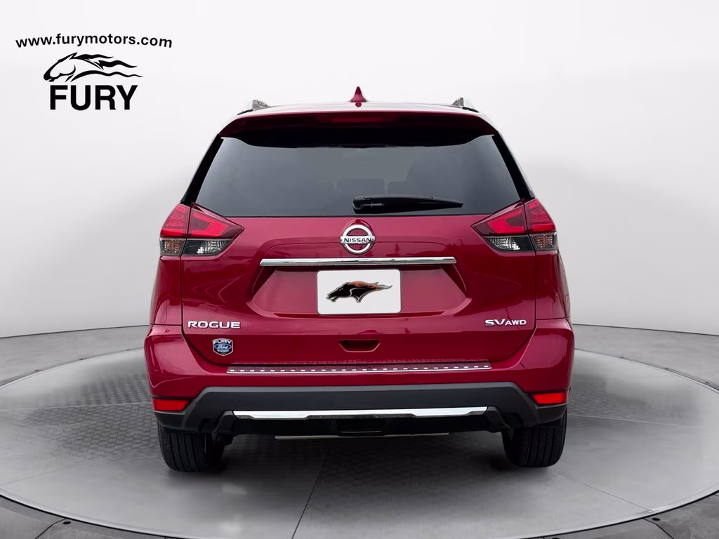 2017 Palatial Ruby Nissan Rogue SV AWD SUV