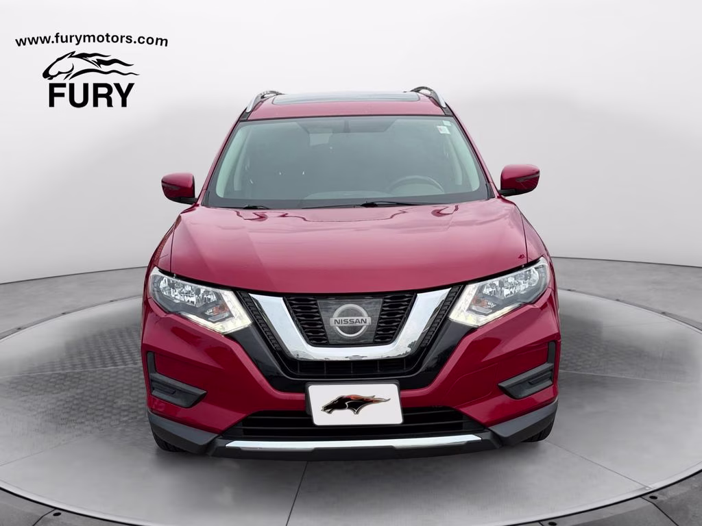 2017 Palatial Ruby Nissan Rogue SV AWD SUV