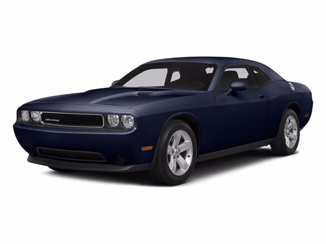 2014 Jazz Blue Pearlcoat Dodge Challenger SXT RWD Coupe