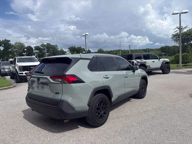 2022 Lunar Rock Toyota RAV4 XLE FWD SUV