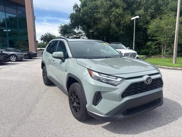 2022 Lunar Rock Toyota RAV4 XLE FWD SUV