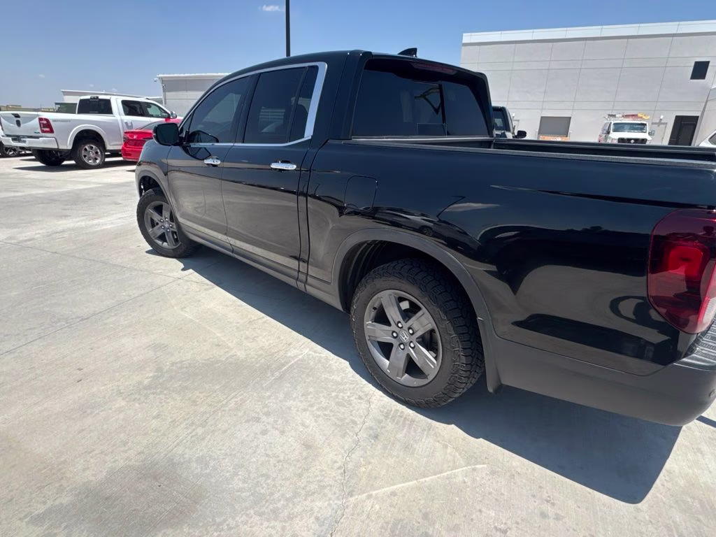 2021 Black Honda Ridgeline RTL-E AWD Truck