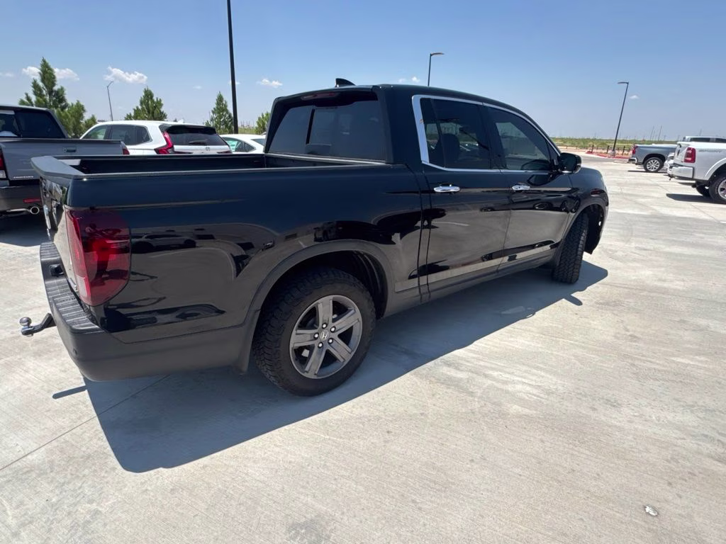 2021 Black Honda Ridgeline RTL-E AWD Truck