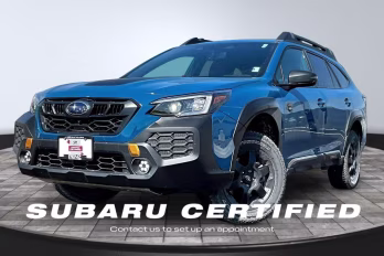 2025 Geyser Blue Subaru Outback Wilderness AWD SUV