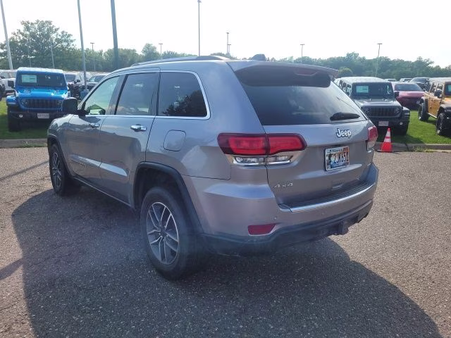 2021 Billet Silver Metallic Clearcoat Jeep Grand Cherokee Limited 4X4 SUV
