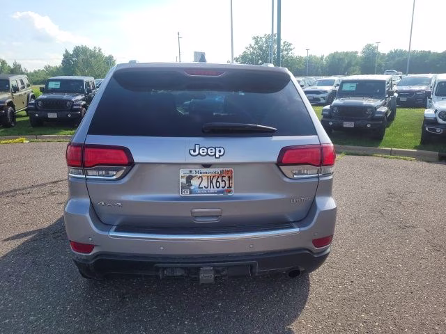 2021 Billet Silver Metallic Clearcoat Jeep Grand Cherokee Limited 4X4 SUV