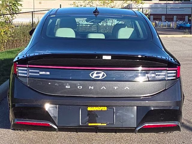 2025 Portofino Gray Hyundai Sonata SEL Convenience FWD Sedan